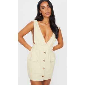 shape multi stripe knit plunge ring detail bodycon dress PrettyLittleThing | Dresses | Shape Multi Stripe Knit Plunge Ring Detail  Bodycon Dress
